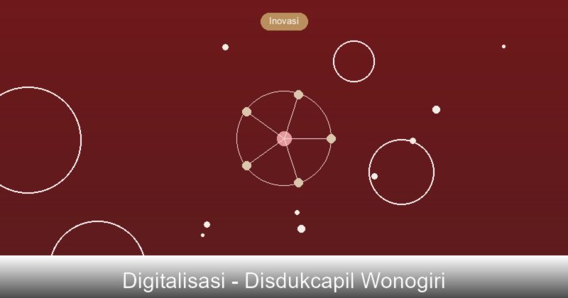 Transformasi Digital Disdukcapil Kabupaten Wonogiri, Jawa Tengah